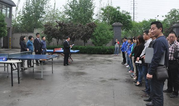 UG环球官网医药物流第二届春季乒乓球赛